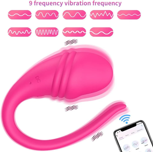 Vibrador Adela XHH-190658 APP COD JV0262N